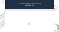 Desktop Screenshot of jthb.de